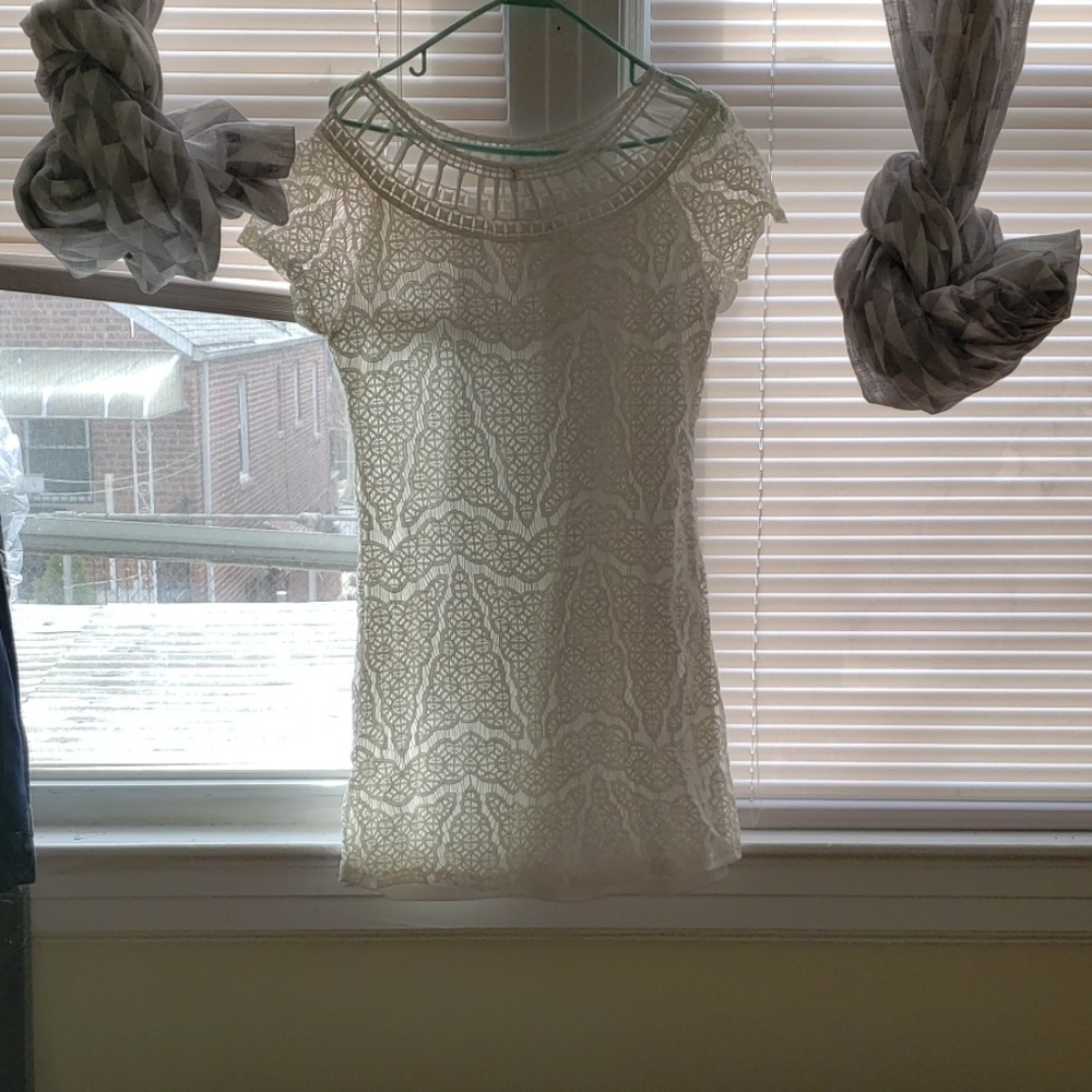 White spring dress